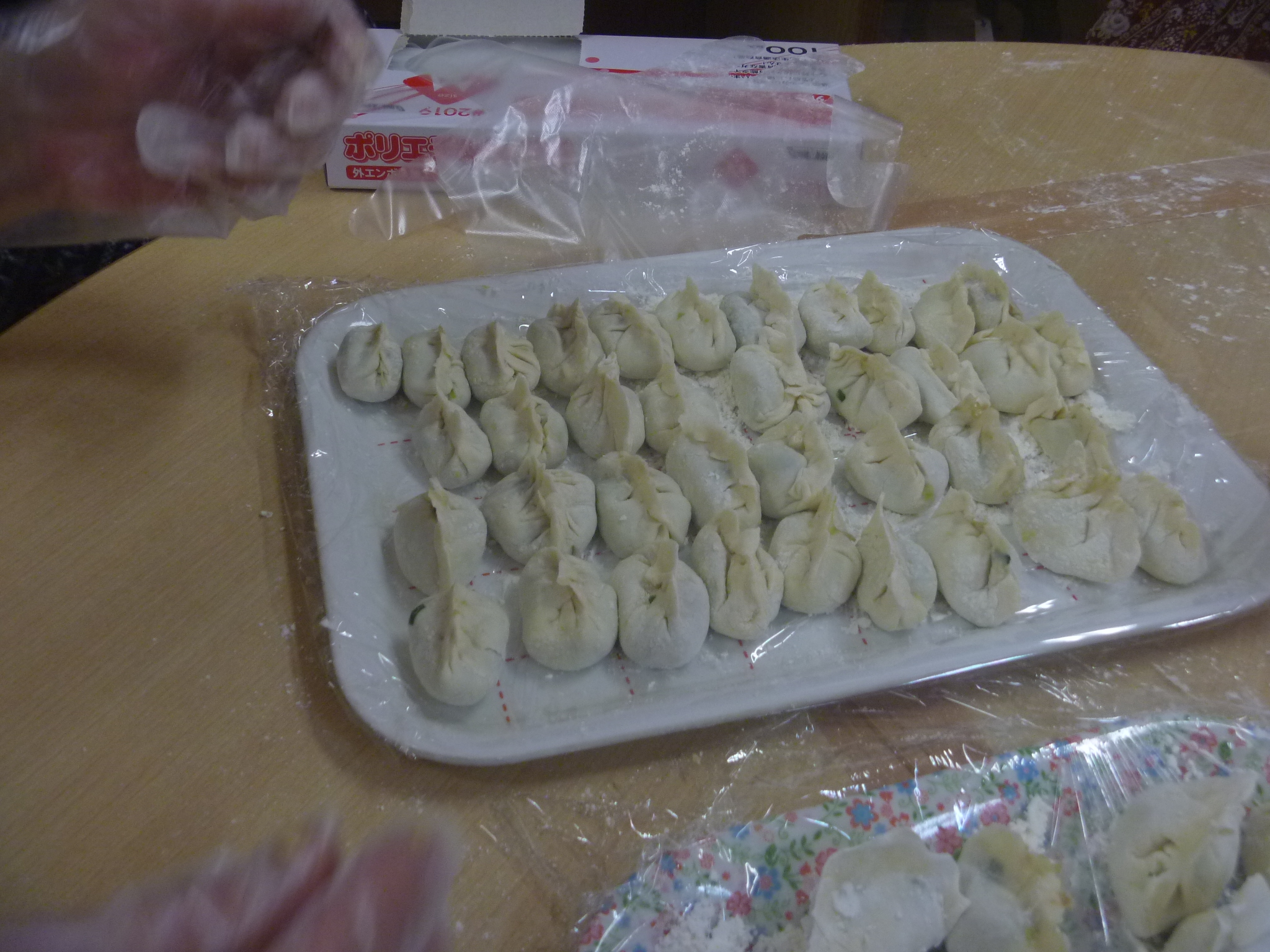 餃子づくり